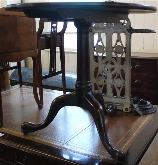 Georgian circular tripod table